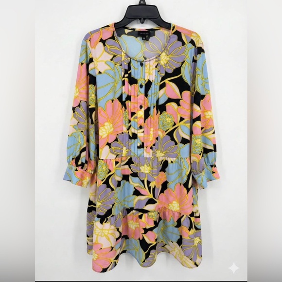 Who What Wear Dresses & Skirts - Who What Wear Floral Dress Size XL